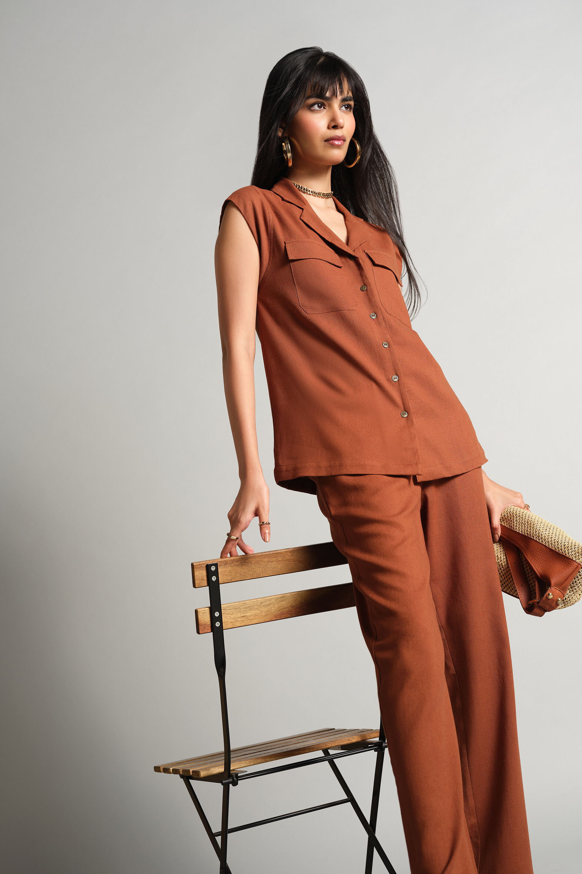 Nor Brown Co-ord, Brown, image 2